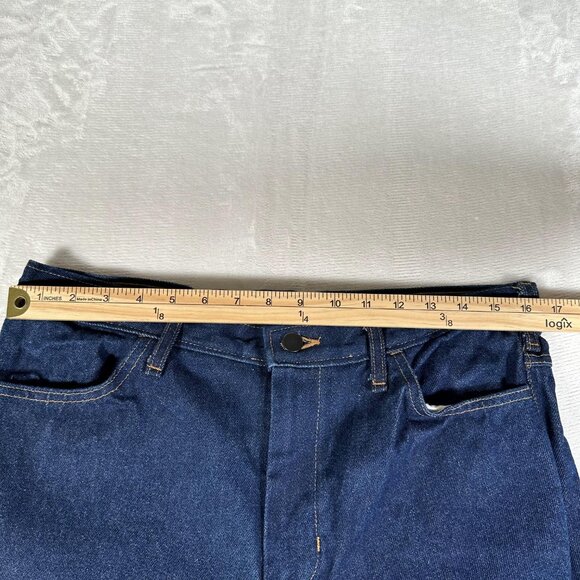 CALPIA Jeans Men Size W34 L30 Reflective Visibility Safe 100% Cotton Made in USA - Picture 2 of 9